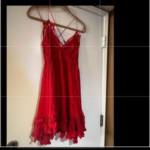 Red FP dress